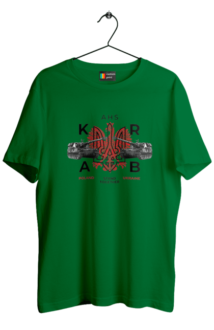 Men`s t-shirt with prints AHS KRAB. Ahs krab, crab, himars, weapon, zaluzhny. 2070702