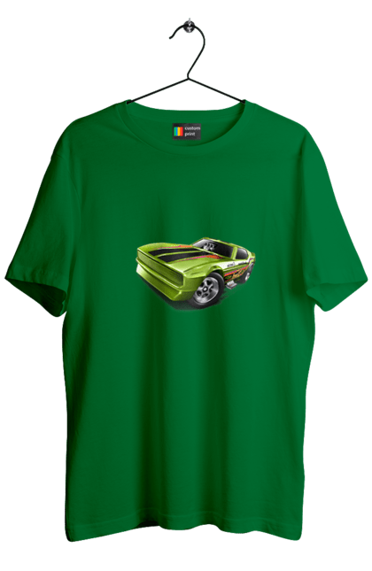 Футболка чоловіча з принтом "Спорткар". Авто, автомобіль, кастом, машина, потужне авто, спорткар. 2070702