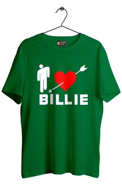 Men`s t-shirt with prints Billie Eilish. Billie eilish, billie eilish logo, billie eilish print, singer billie eilish. 2070702
