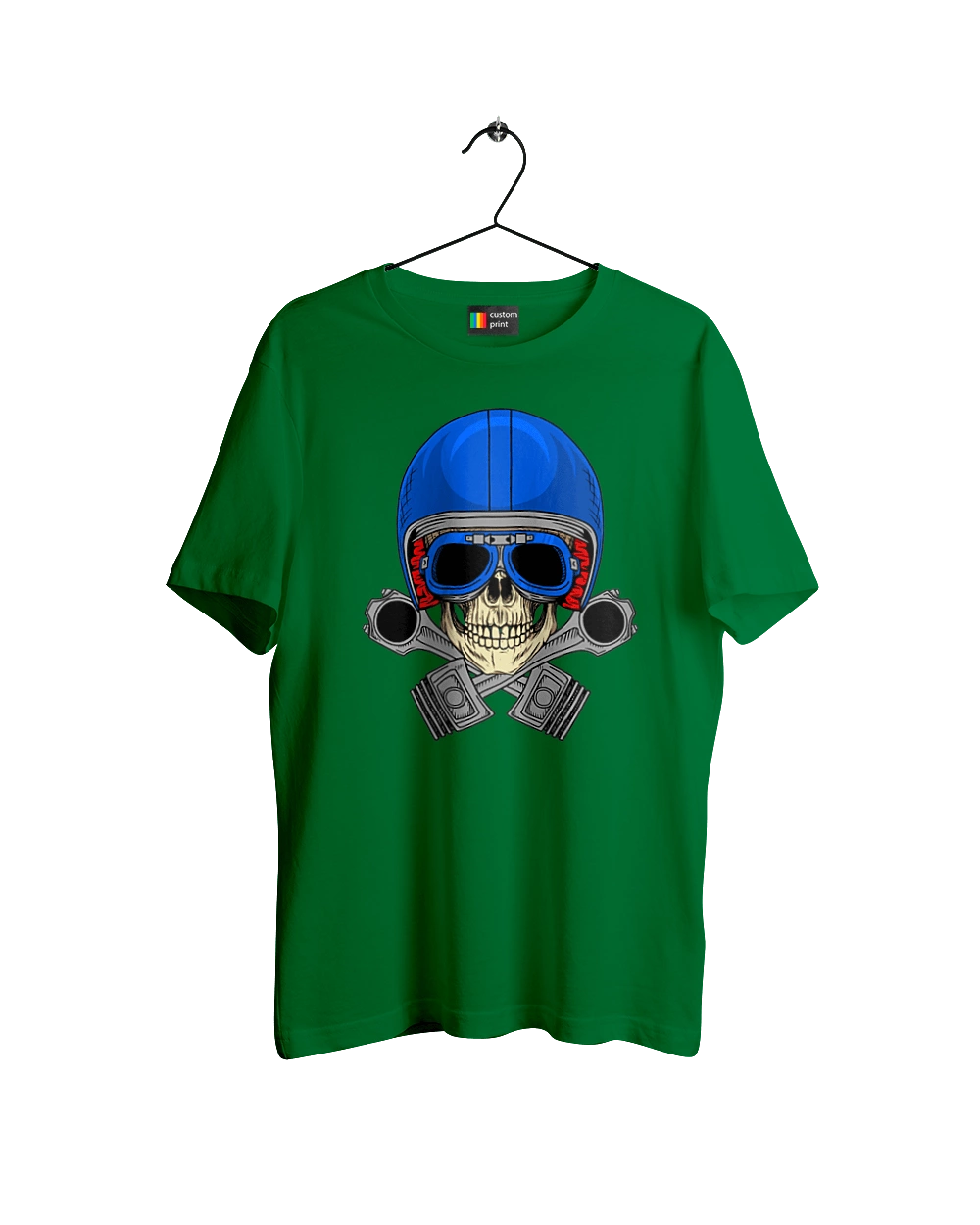 Skull motorist