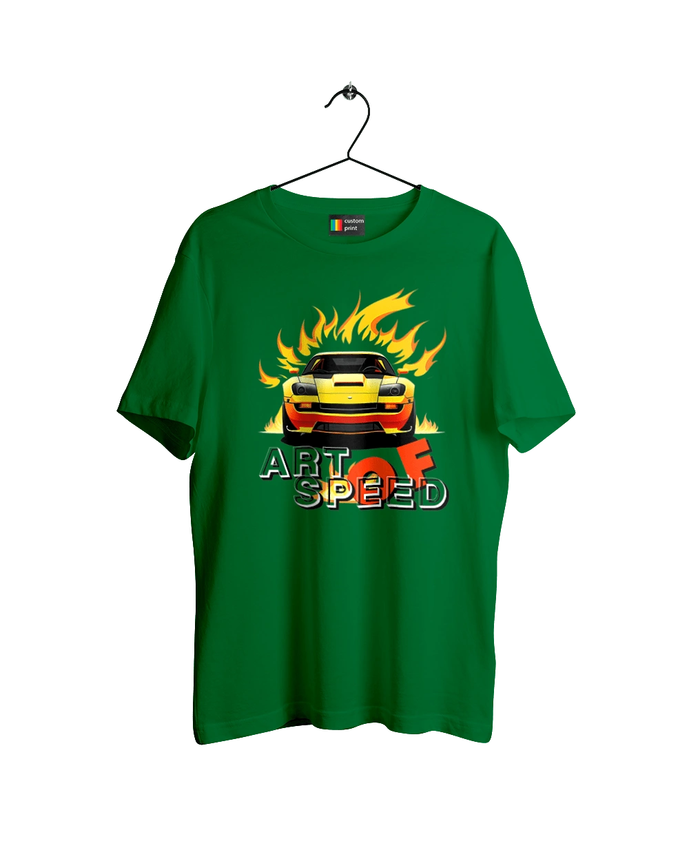 Машина у вогні