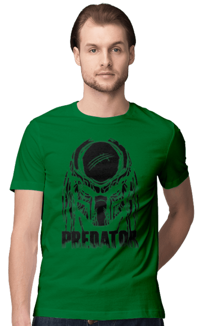 Men's t-shirt with prints The Predator. Alien, cinema, film, predator, thriller. 2070702