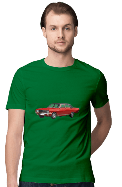 Men`s t-shirt with prints Auto.3. Auto, old car, photo, professional photo. 2070702