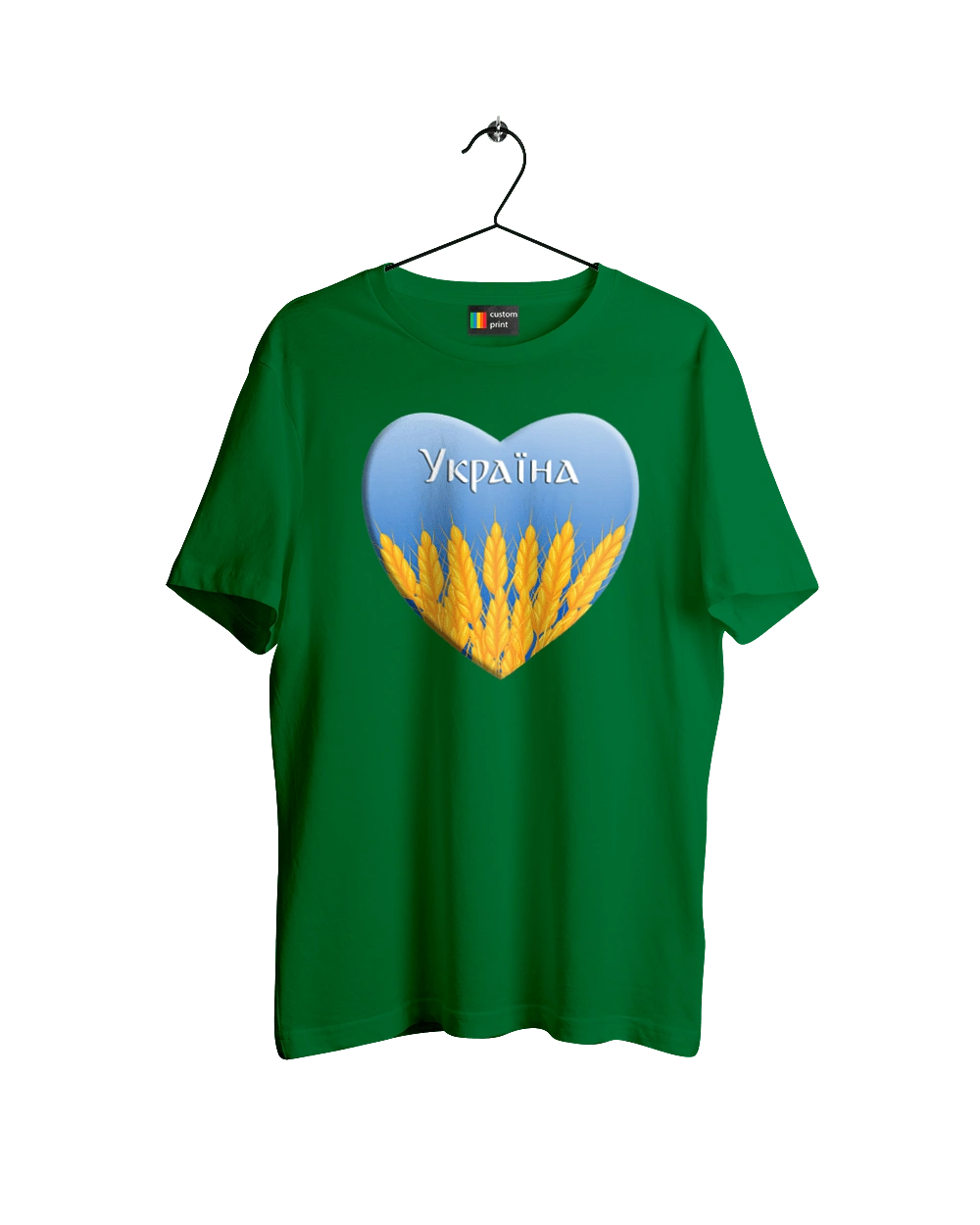 Серце з колосками Україна