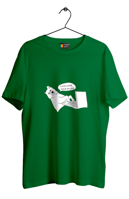 Футболка чоловіча з принтом "Собака програміст". Angular, c, css, html, it, javascript, jquery, php, python, react, svelt, vue, айтишник, айті, гумор, код, кодувати, прогер, програміст, програмісти, ти ж, ти ж програміст, тиж програміст. 2070702