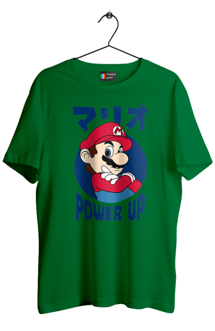 Men's t-shirt with prints The Super Mario Bros.. Character, game, mario, mario bros, nintendo, super mario bros. 2070702