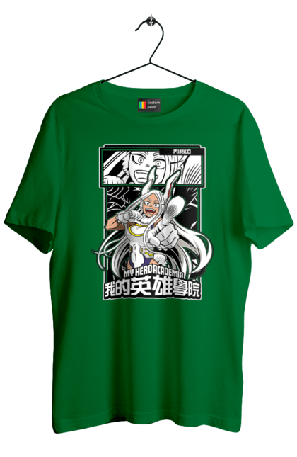 Men's t-shirt with prints My hero academy Mirko. Anime, manga, mga, mirko, my hero academy, rumi usagiyama. 2070702