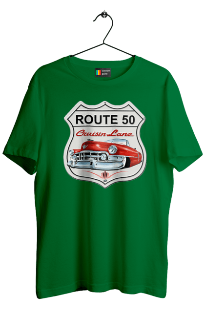 Футболка чоловіча з принтом "Route 50". Байк, байкер, байкер клуб, брат, брати, брутал, гарячий асфальт, гарячий кінь, гарячий стрижень, дорога 50, дорога 66, дорога 80, дороги америки, дороги україни, жага швидкості, клуб байкерів, мотоцикл, мотоцикліст, справжній чоловік, чувак, швидкість. 2070702