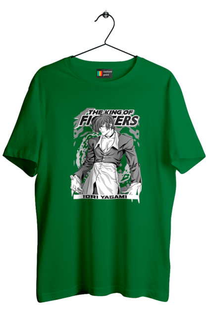 Men's t-shirt with prints The King of Fighters Iori Yagami. Game, iori yagami, king of fighters, rivals, video game. 2070702