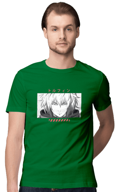 Men's t-shirt with prints Vinland Saga Thorfinn. Anime, manga, thorfinn, vinland saga. 2070702