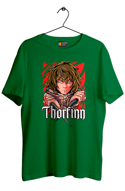 Men's t-shirt with prints Vinland Saga Thorfinn. Anime, manga, thorfinn, vinland saga. 2070702