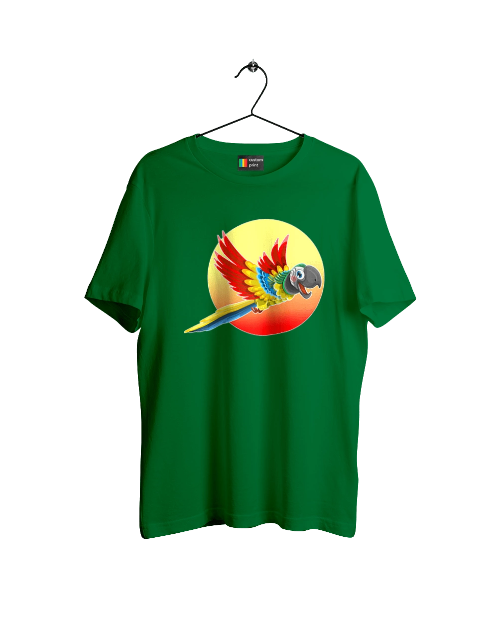 Папуга На Тлі Сонця