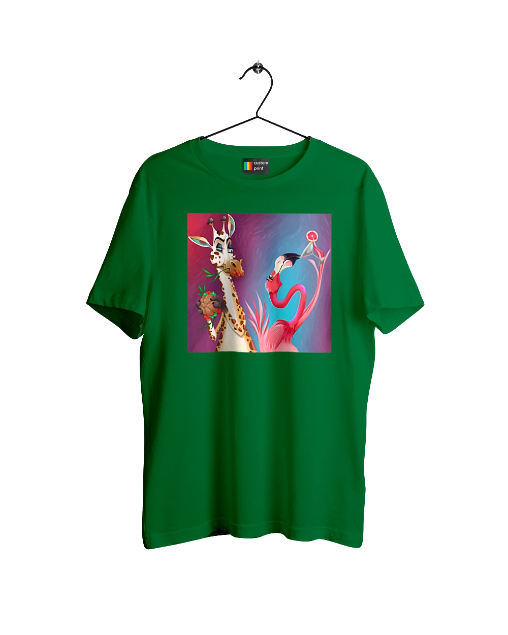 Жираф И Фламинго На Вечеринке