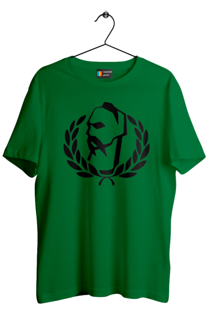 Футболка мужская с принтом казак венок. Венок, казак, украина. 2070702