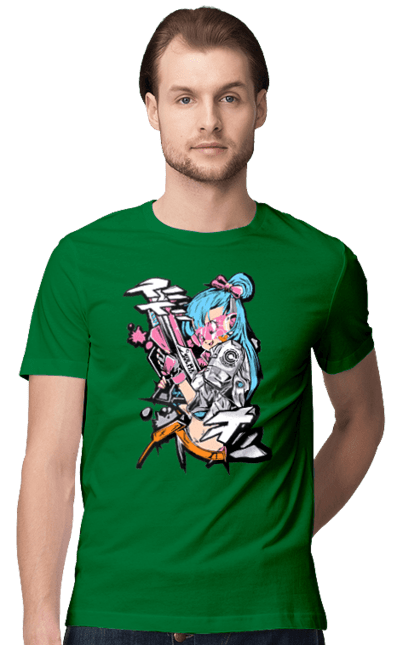 Men's t-shirt with prints Dragon Ball Bulma. Anime, bulma, dragon ball, goku, manga, tv series, vegeta. 2070702