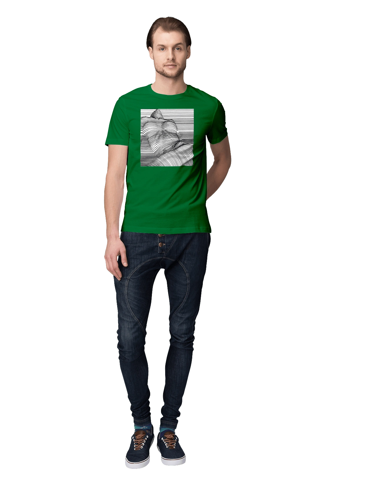 Девушка В Полоску