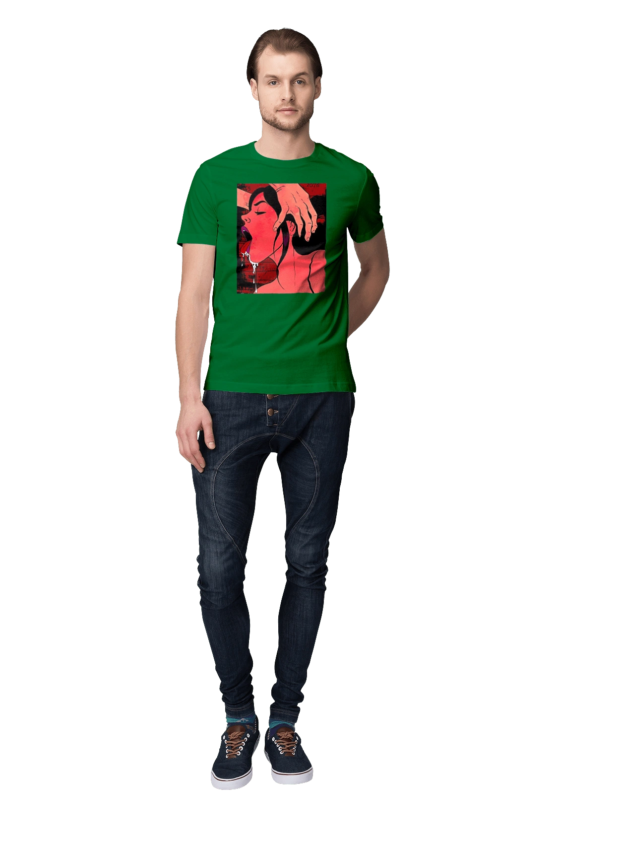 Girl Sucks With Saliva