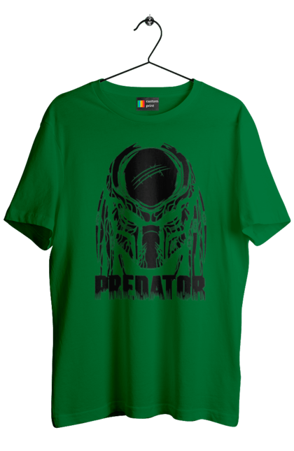 Men's t-shirt with prints The Predator. Alien, cinema, film, predator, thriller. 2070702