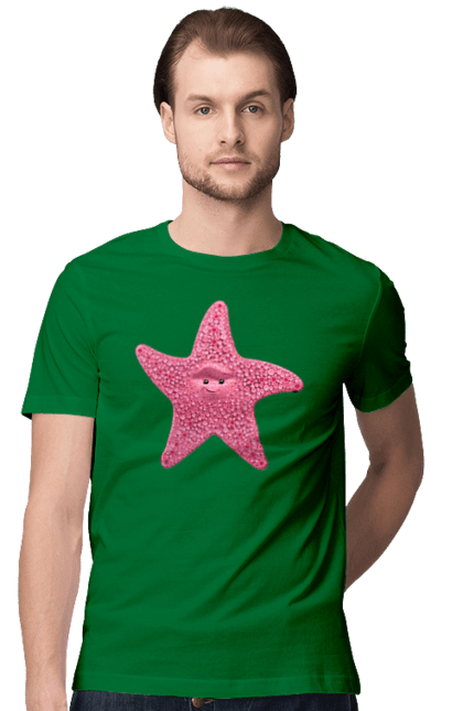 Men`s t-shirt with prints Star, In Search Of Nemo, Cartoon. Cartoon, finding nemo, star. 2070702