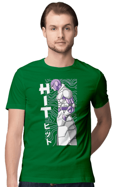 Men's t-shirt with prints Dragon Ball Frieza. Anime, dragon ball, frieza, manga, tv series. 2070702