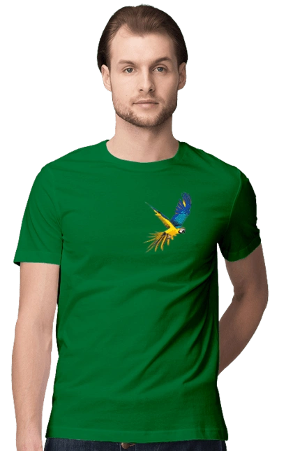 The parrot is Ukrainian