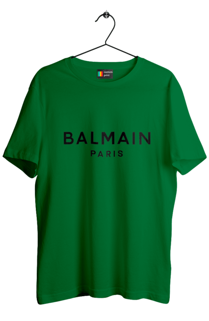 Футболка чоловіча з принтом "Бальмен". Бальмаїн, бальман, бальмен, бальмен париж. CustomPrint.market