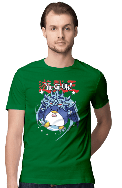 Men's t-shirt with prints Yu Gi Oh! Tuxedo Sam. Brand, character, hello kitty, tuxedo sam, yu gi oh, yugio. 2070702