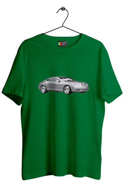 Men`s t-shirt with prints Auto. Auto, car, expensive car, gray car, stylish car. 2070702