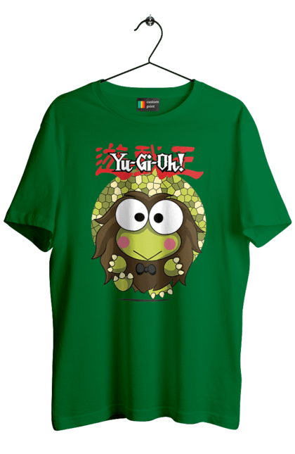 Men's t-shirt with prints Yu Gi Oh! Keroppi. Brand, character, hello kitty, keroppi, yu gi oh, yugio. 2070702