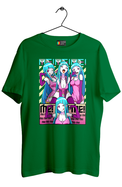 Men's t-shirt with prints Me! Me! Me!. Anime, clip, daoko, teddyloid, young woman. 2070702