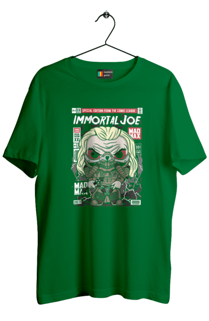 Футболка чоловіча з принтом "Immortal Joe (Mad Max)". Funko, божевільний макс, кіно, комікси, поп. Funkotee