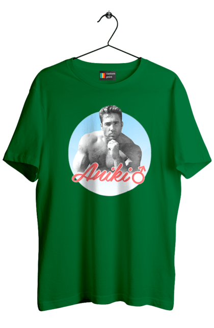 Футболка чоловіча з принтом "Біллі Херрінгтон". Аніки, біллі, біллі херрінгтон, гачі, гачімучі, гумор, прикольна, херрінгтон. 2070702