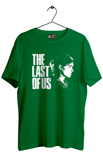 Футболка чоловіча з принтом "Last of Us". Playstation, ps5, виживання, гра, жахи, комп`ютерна гра, людожери. ART принт на футболках