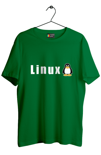 Футболка чоловіча з принтом "Linux". Linux, адміністратор, айті, айтішник, безкоштовна, безкоштовно, білий, вільна, доступність, комерційна, незалежність, операційна система, ос, пінгвін, програміст, програмне забезпечення, свобода, сервер, сисадмін, система, системний адміністратор, софт, текст. 2070702
