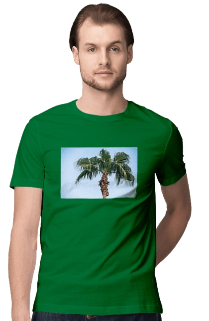 Пальма на тлі неба