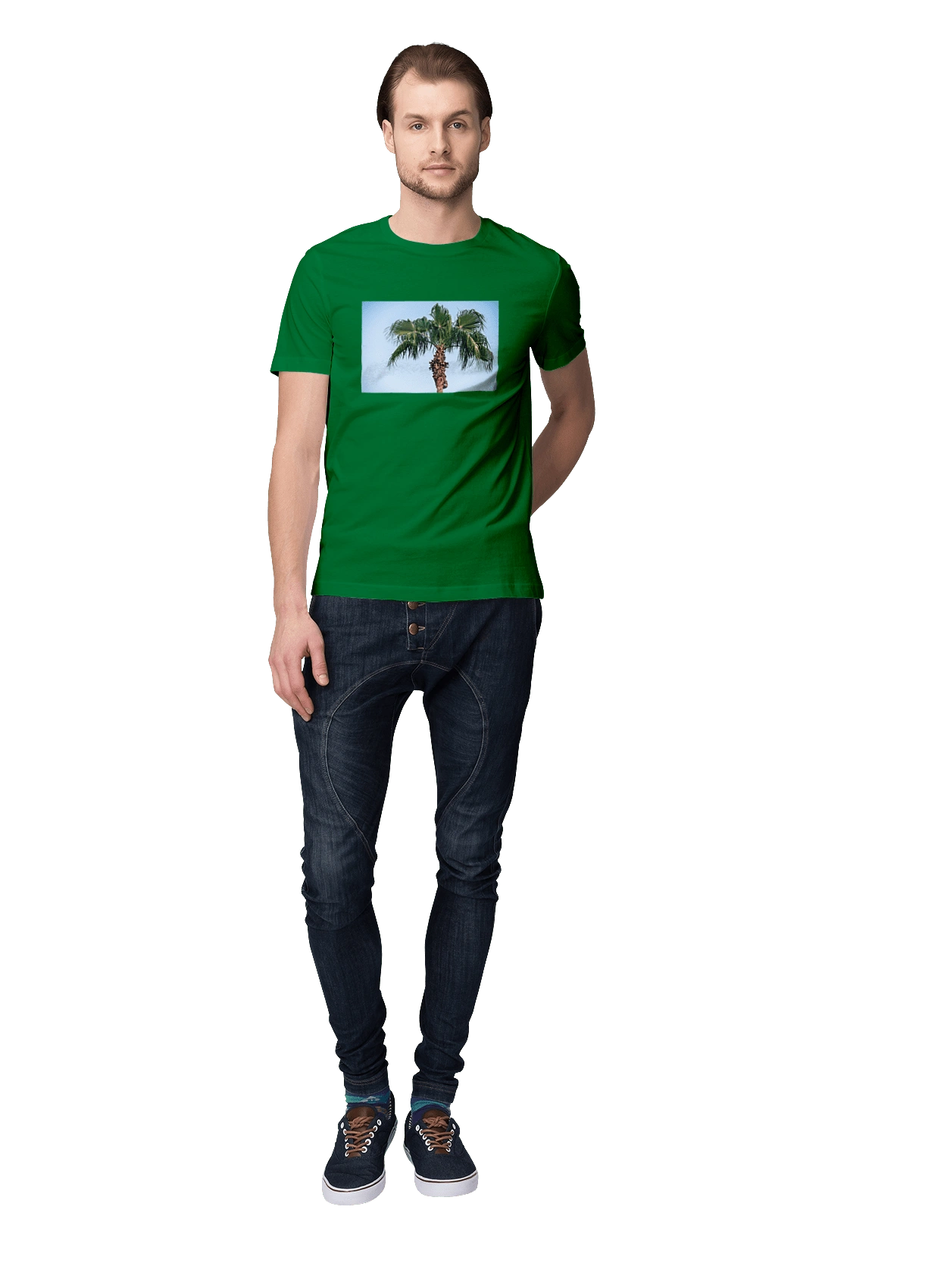 Пальма на тлі неба