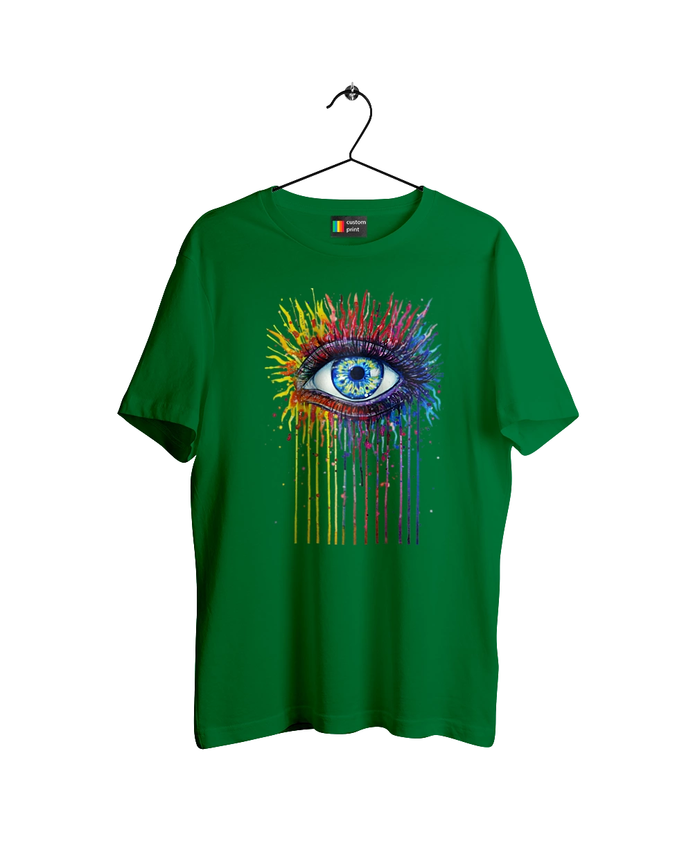 Colorful Flowing Eye