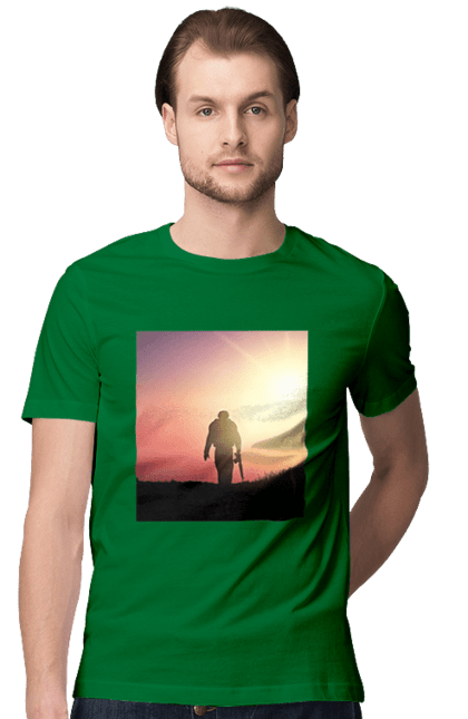 Футболка чоловіча з принтом "Патріот". Патриот, патриотизм, победа, украина, украинец. 2070702