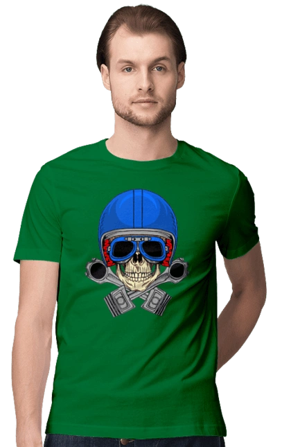 Skull motorist