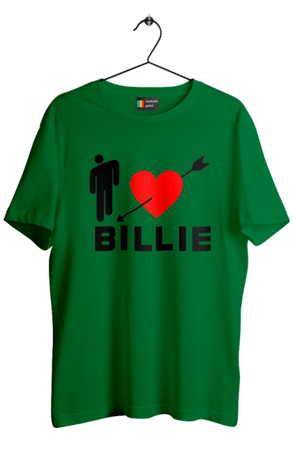 Men`s t-shirt with prints Billie Eilish. Billie eilish, billie eilish logo, billie eilish print, singer billie eilish. 2070702
