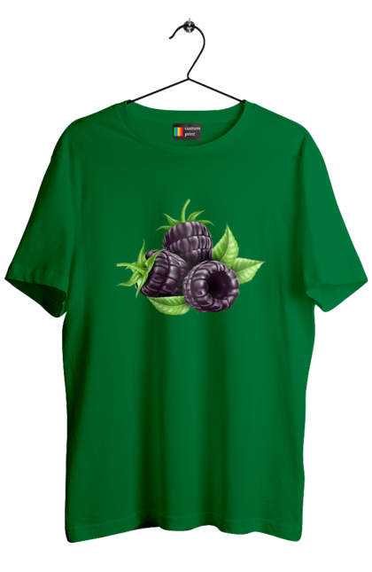 Men`s t-shirt with prints Blackberry. Berry, blackberry. 2070702