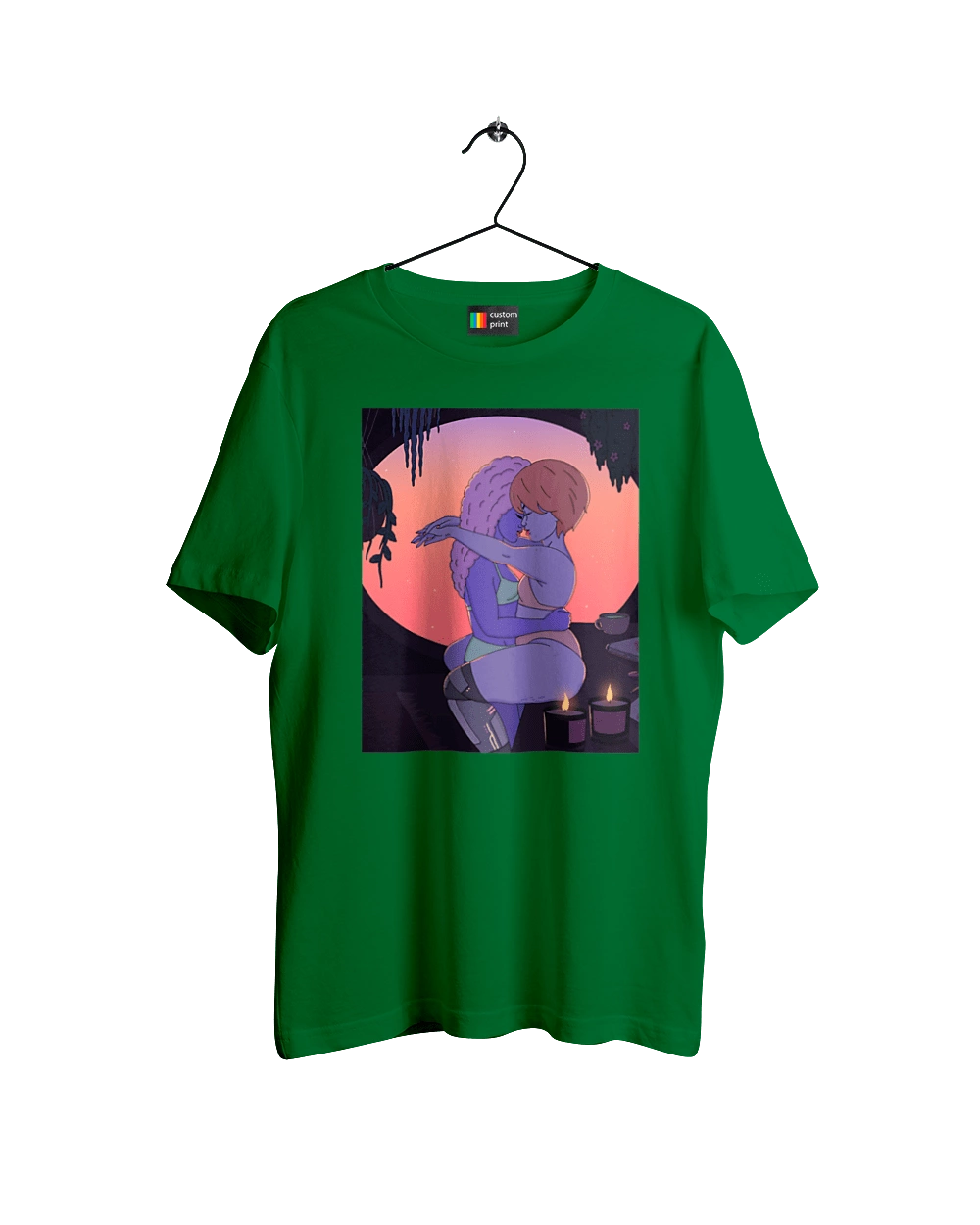 Фіолетові Дівчата Обіймаються