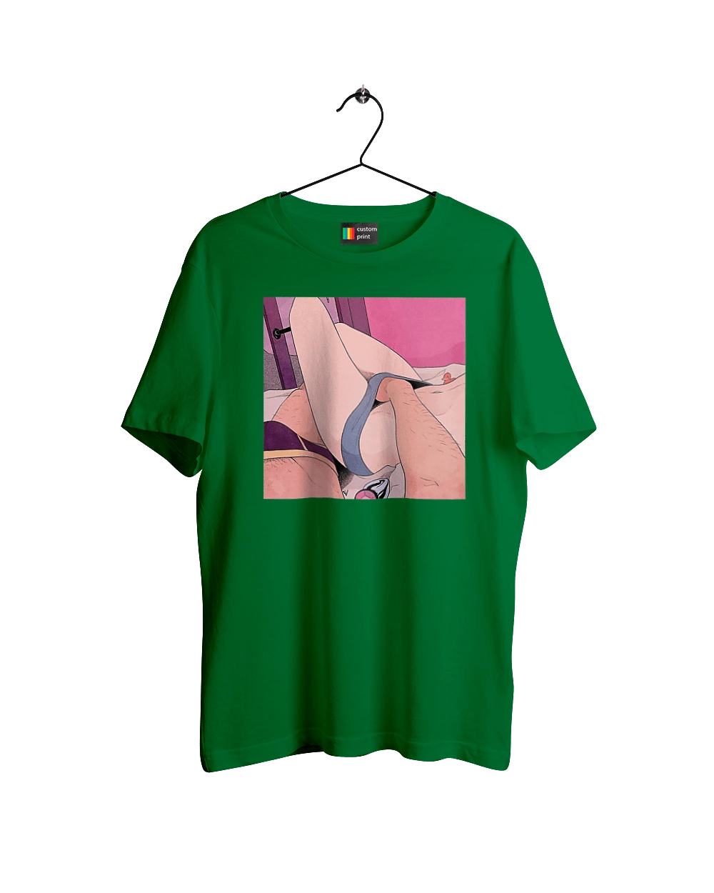 Male Hand In Women's Panties