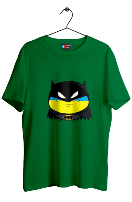 Футболка чоловіча з принтом "Бетмен". Henry, nft, patriot, ukracircle, ukraine, бетмен. CustomPrint.market