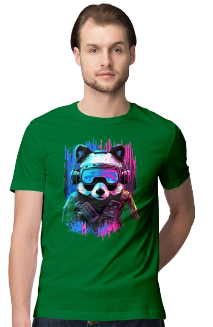 Панда в VR шолом