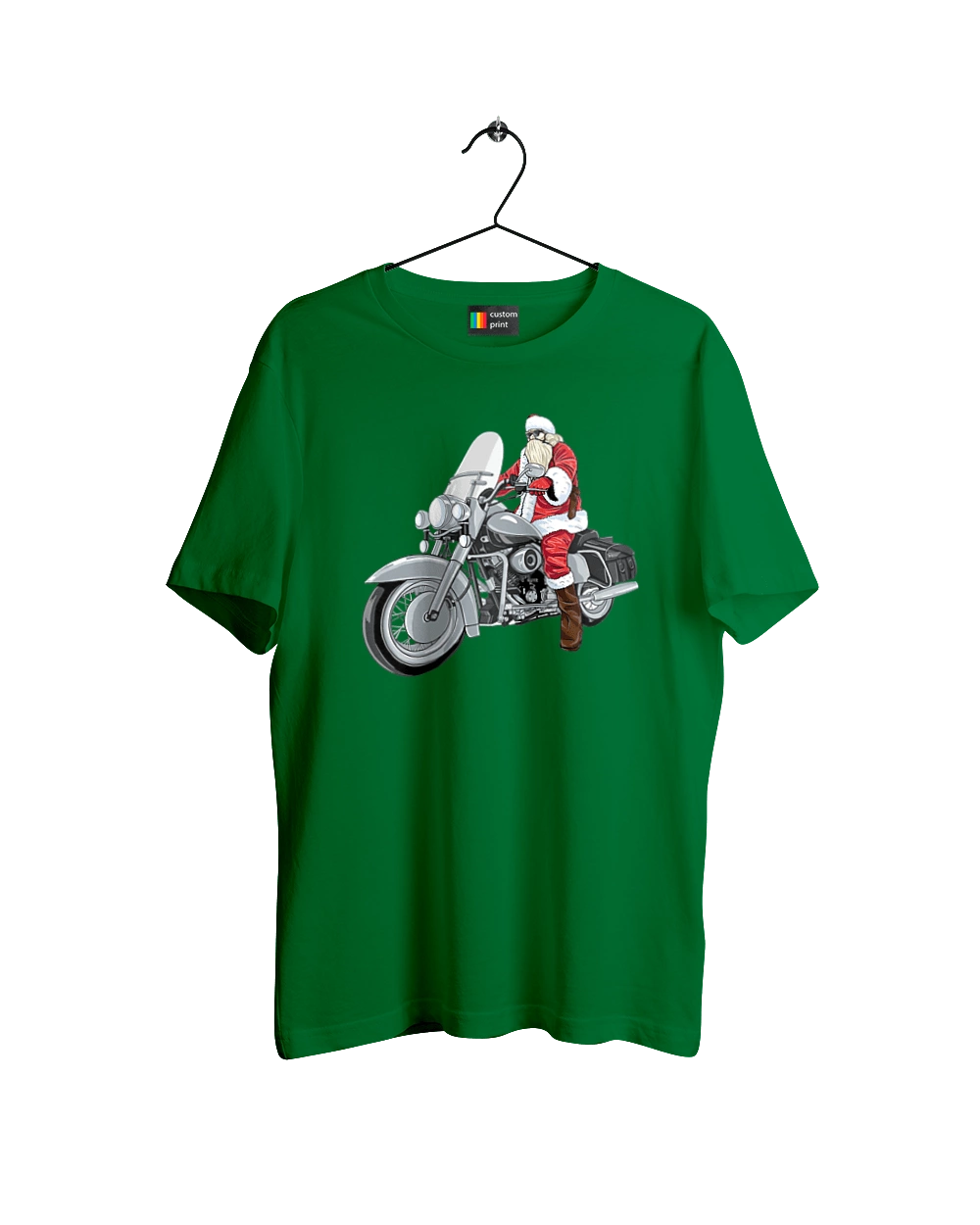 Santa On A Motorcycle