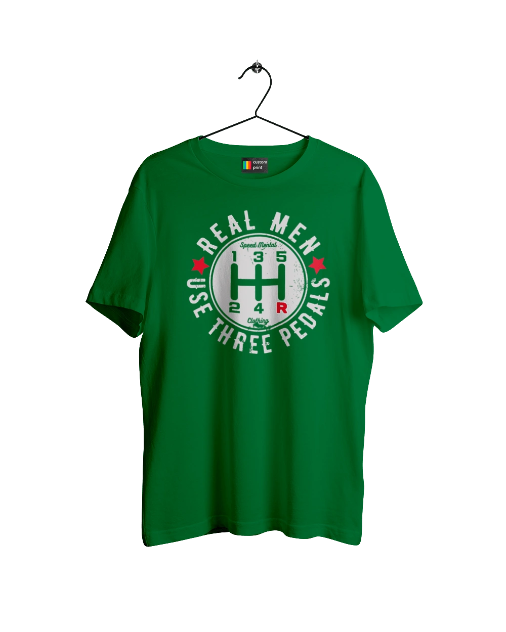 Real men use three pedals