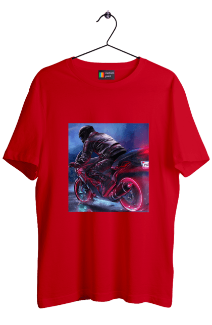 Футболка чоловіча з принтом "Мотоцикл". Motolove, мотолов, мотоцикл, опві, україна. 2070702