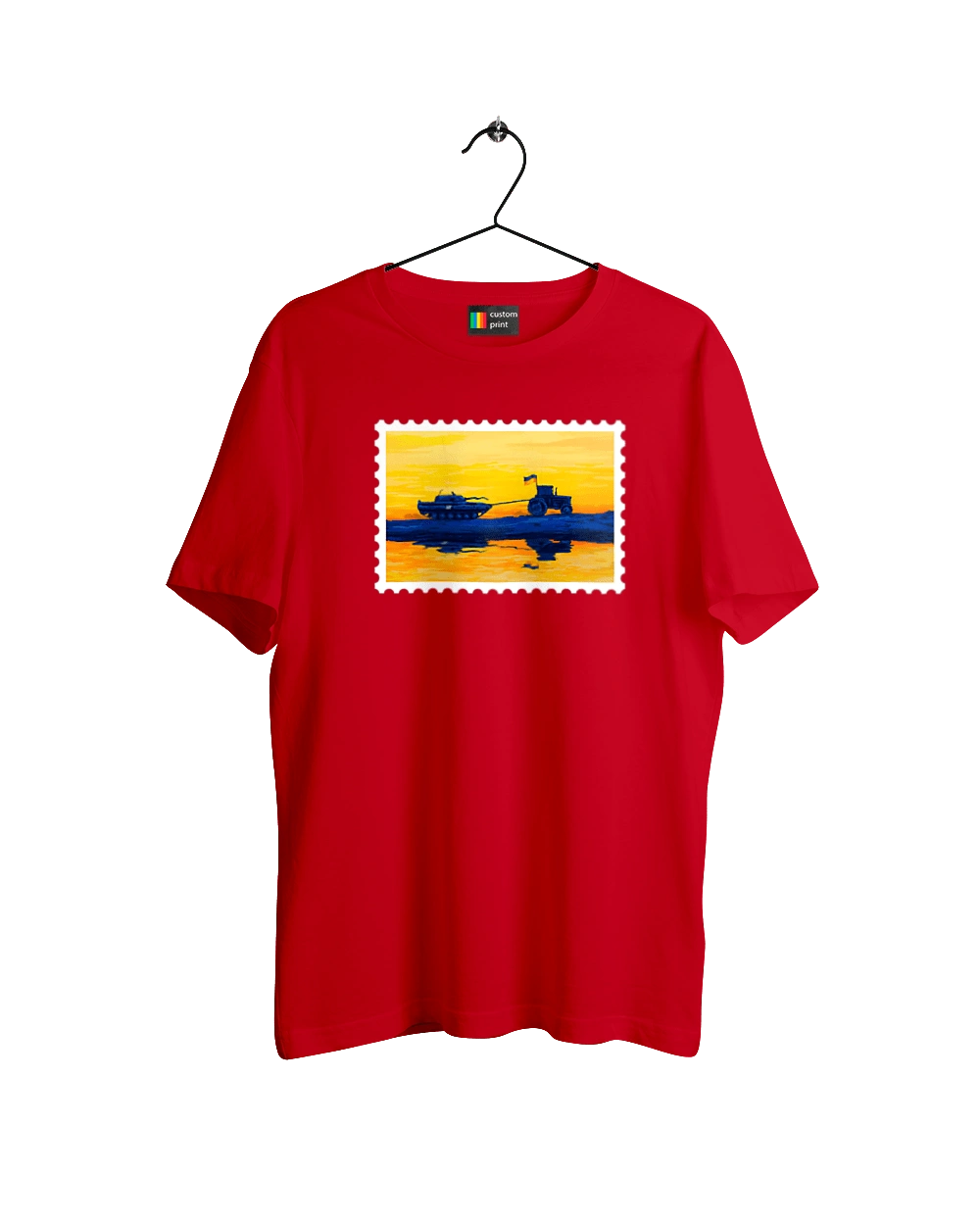 Нова марка, трактор що тягне танк