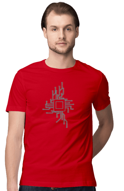 Футболка чоловіча з принтом "Авто". Angular, c, css, html, it, javascript, jquery, php, python, react, svelt, vue, айтишник, айті, гумор, код, кодувати, прогер, програміст, програмісти, ти ж, ти ж програміст, тиж програміст. 2070702